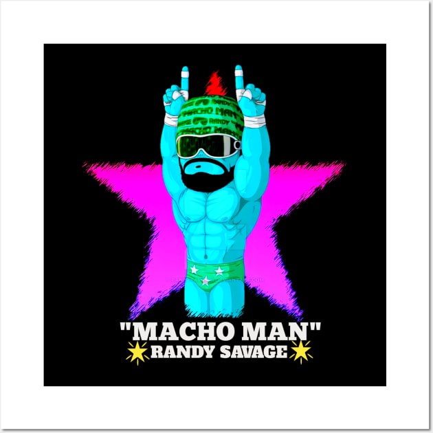 Randy savage t-shirt Wall Art by Galank